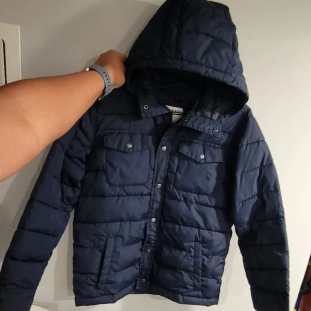 Old Navy Water-Resistant Utility Puffer Jacket For Boys